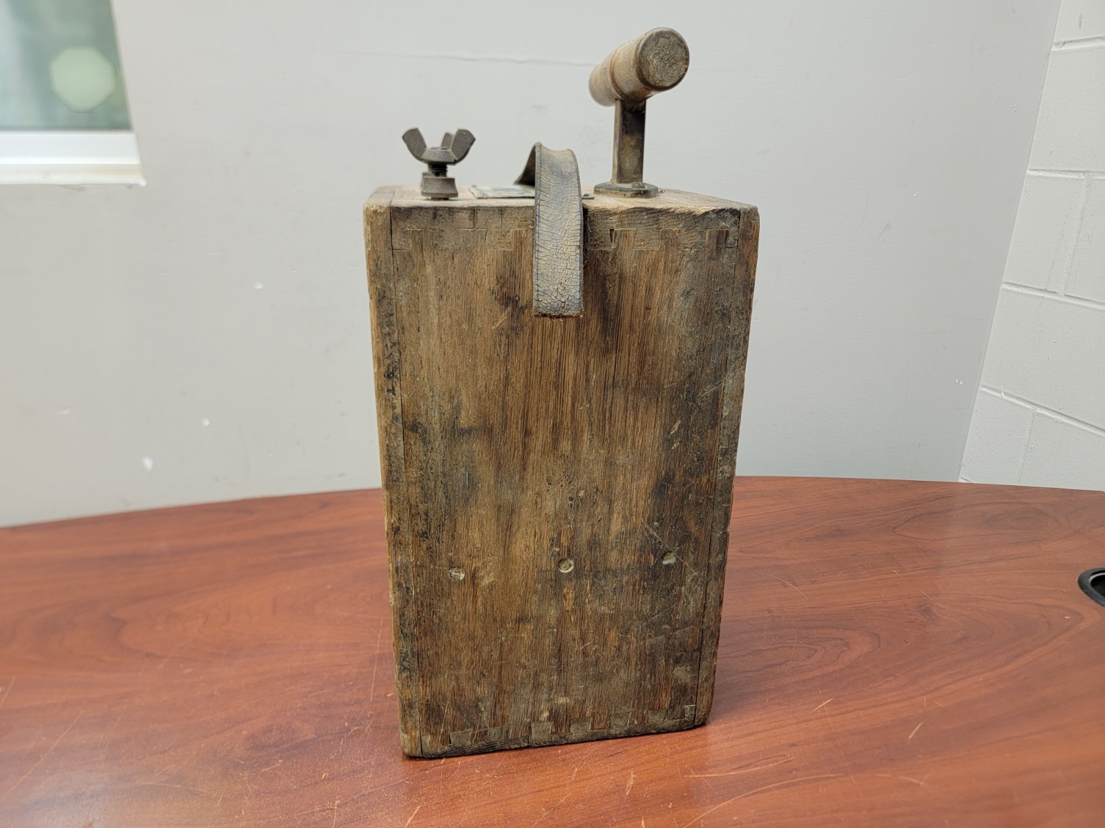 Antique ATLAS Dynamite Blasting Machine No. 3-50 Mining Detonator Plunger Box