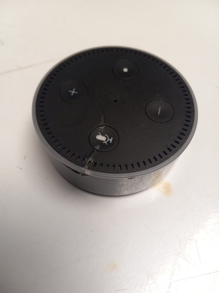 Amazon Echo Dot 2nd Gen Model No RS03QR Black - Unit Only NO CORDS