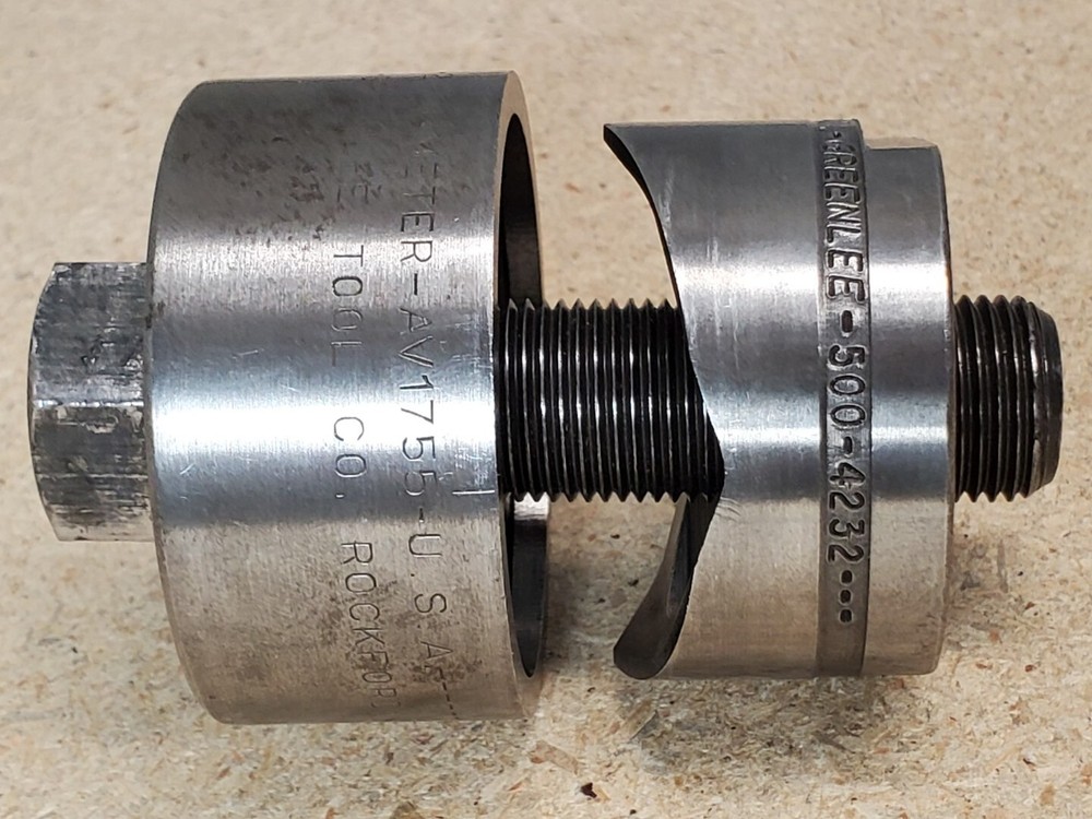 Greenlee No. 730 - 2" diameter punch - knockout