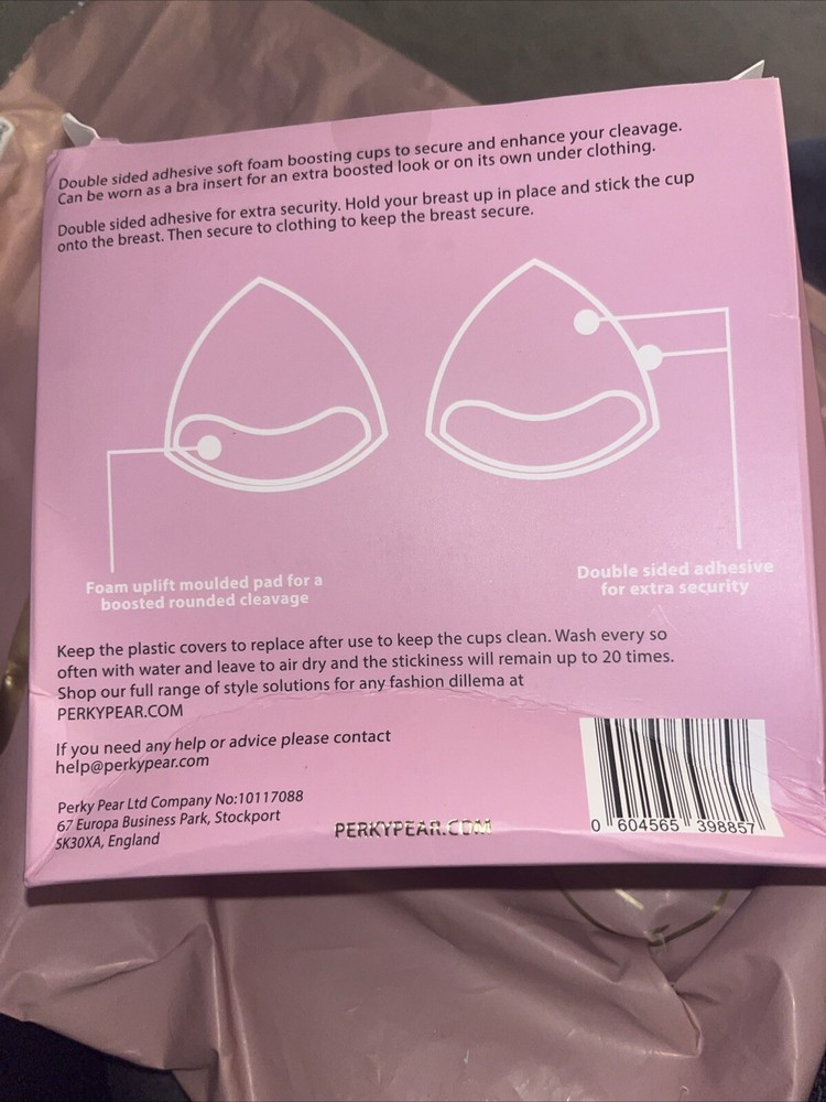 Reusable Cleavage Boosting Adhesive Cups A-D cups Perkypear