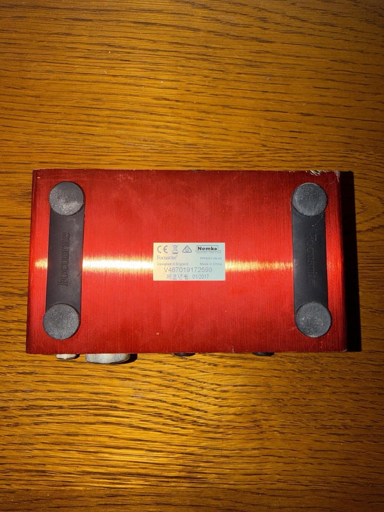 Focusrite Scarlett 2i2 2nd Gen USB Audio Recording Interface Working And Tested