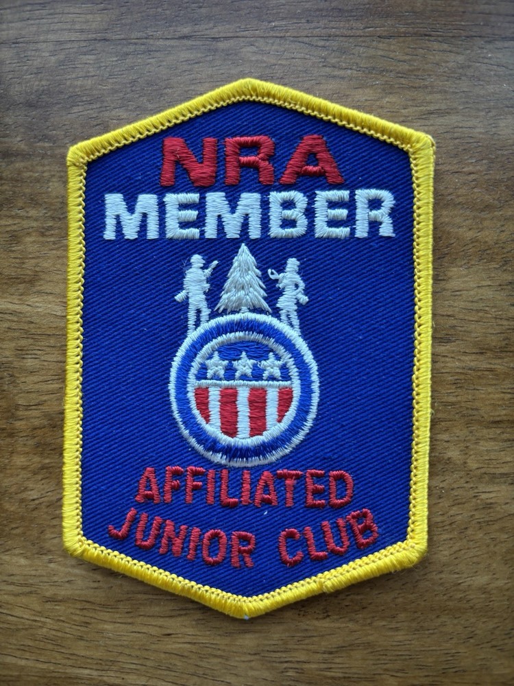 NRA Member Patch - Affiliated Junior CLUB - Embroidered Patch