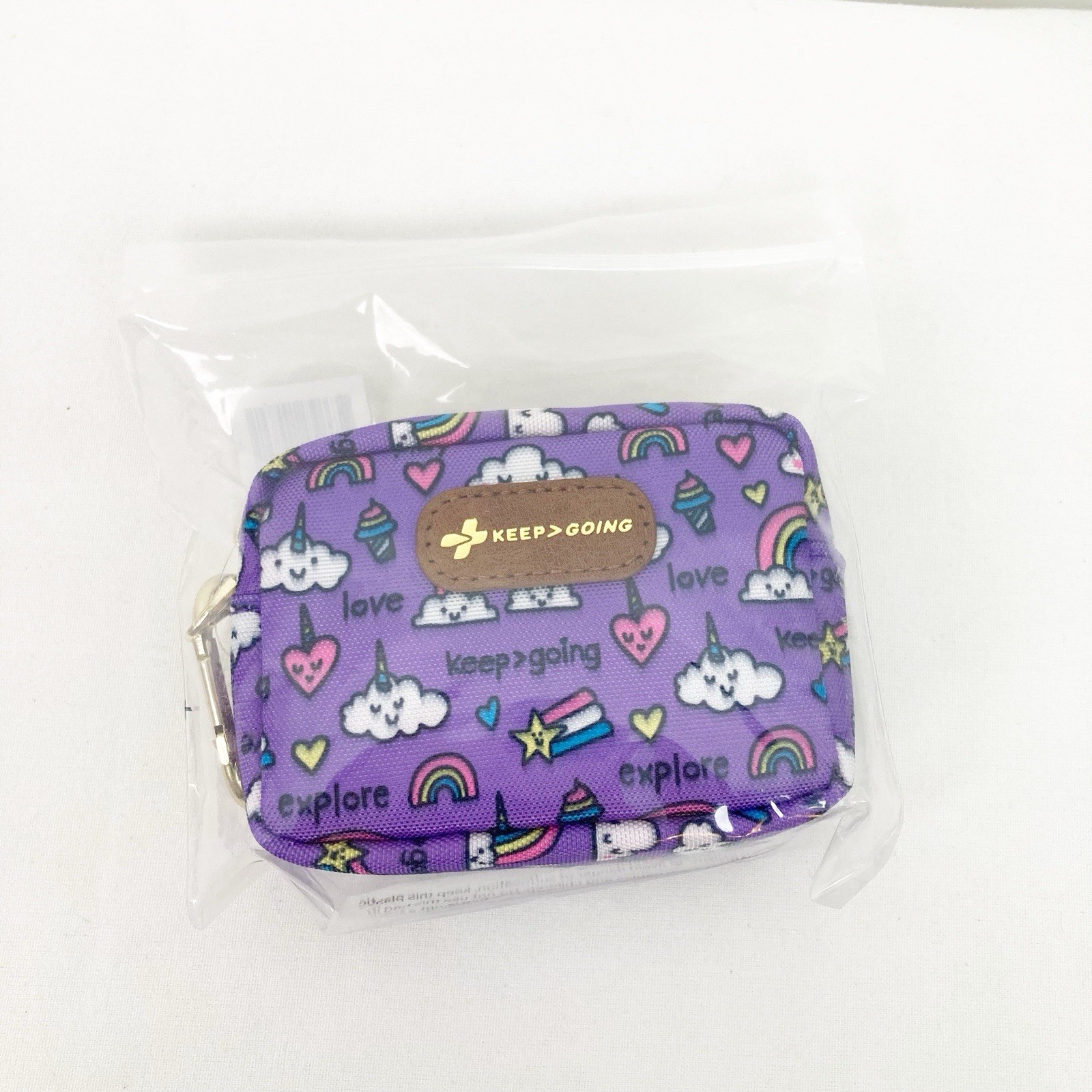 Keep Going First Aid Mini Kit (60 Pieces) Purple Rainbow Brand New