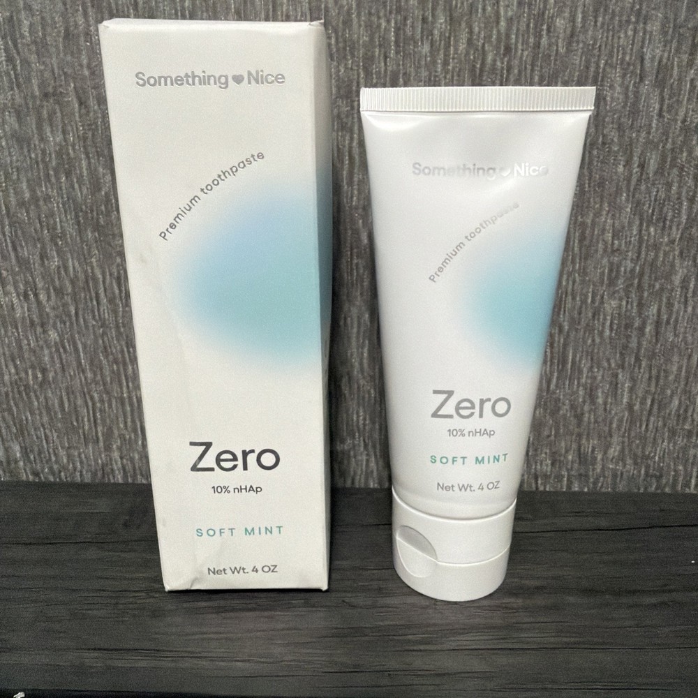 Zero Premium Toothpaste by Dentist Recommended Soft Mint Flavored