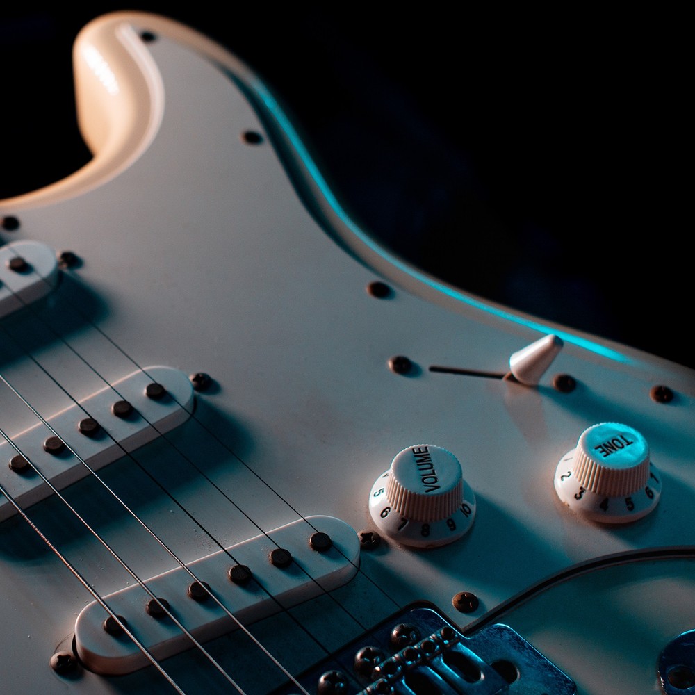 Speed Control Knobs 1Volume 2Tone Green with Black Characters