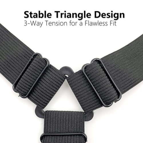 4PCS Bed Sheet Holder Straps – Triangle Adjustable Elastic Fasteners with