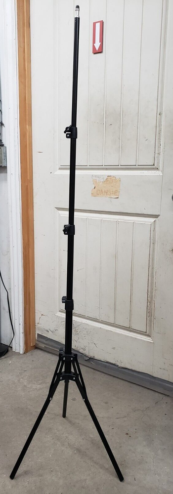 Merra 63 in. Black Tripod for Ring Light / Phone