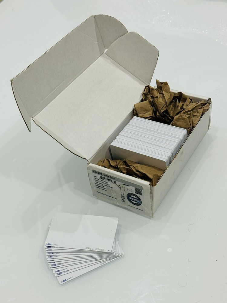 HID 2100PGGMB ICLASS COMP CARD FORMAT: H10301 CODE 135 - 97 PCS