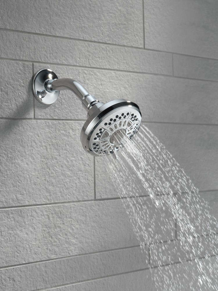 Delta 6-Setting Shower Head in Chrome - Certified Refurbished