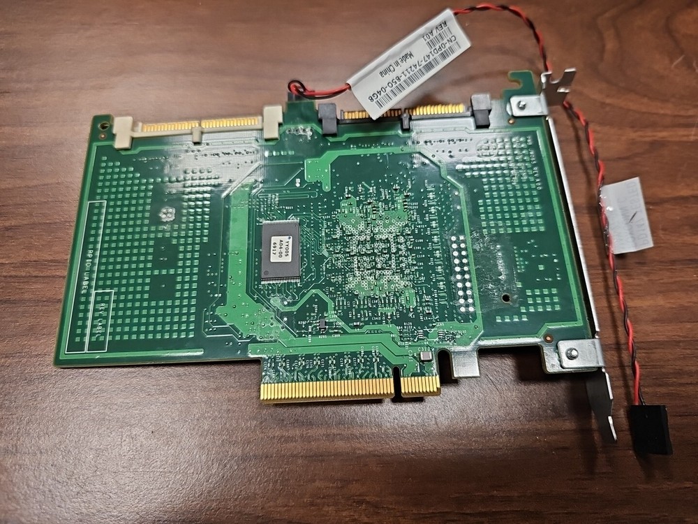 DELL POWEREDGE E2K-UCS-61-B JW063 SAS PCI-E RAID CONTROLLER CARD PERC 6/iR