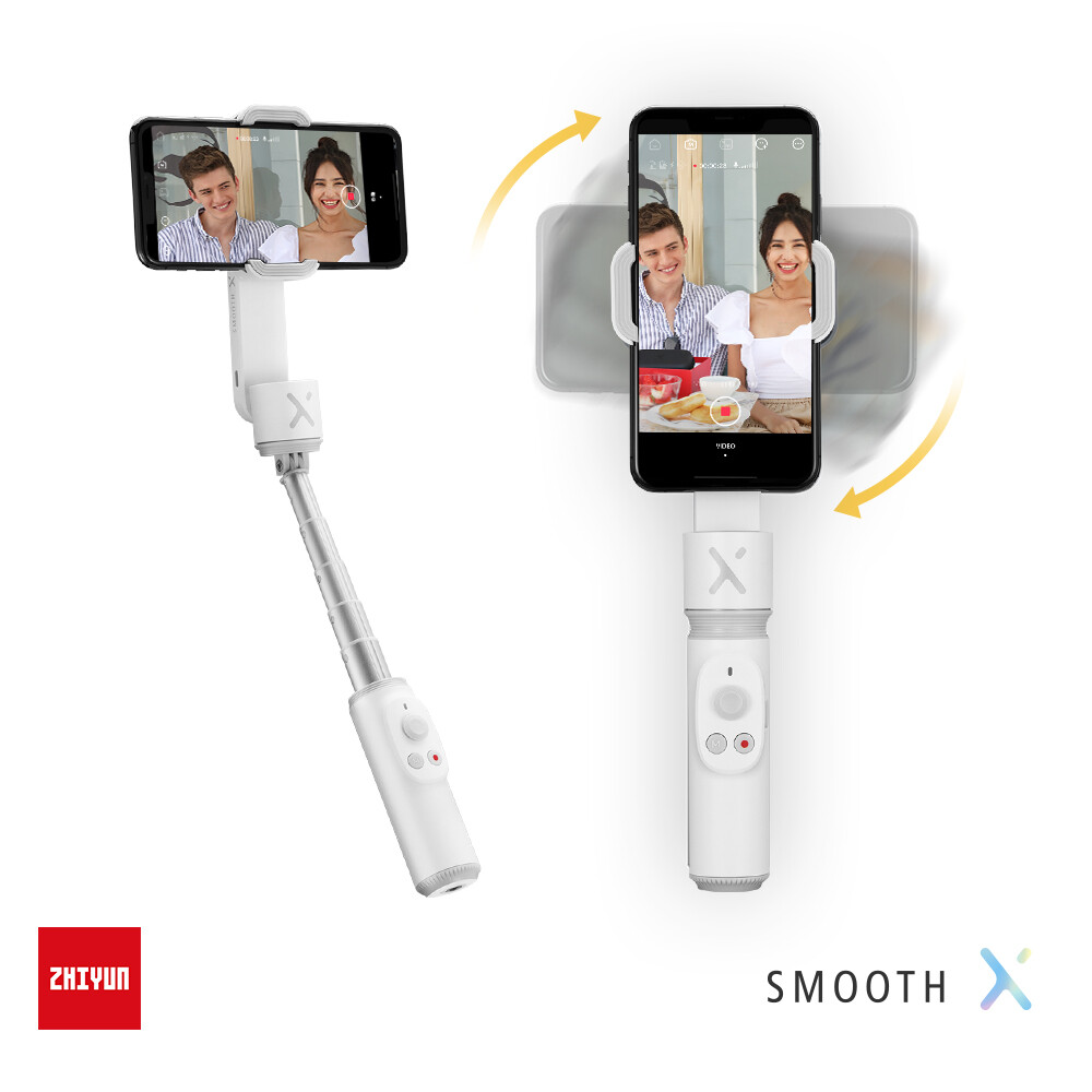 Zhiyun SMOOTH-X Compact Folding and Extendable 2-Axis Handheld Gimbal Stabilizer
