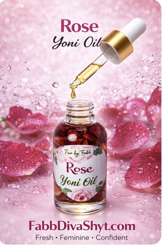 Fabb Rose Yoni Oil🪽.