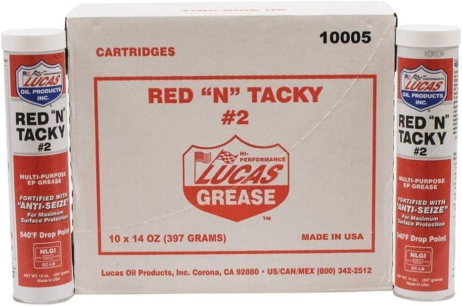 Stens Red N Tacky Grease, 10 Pack