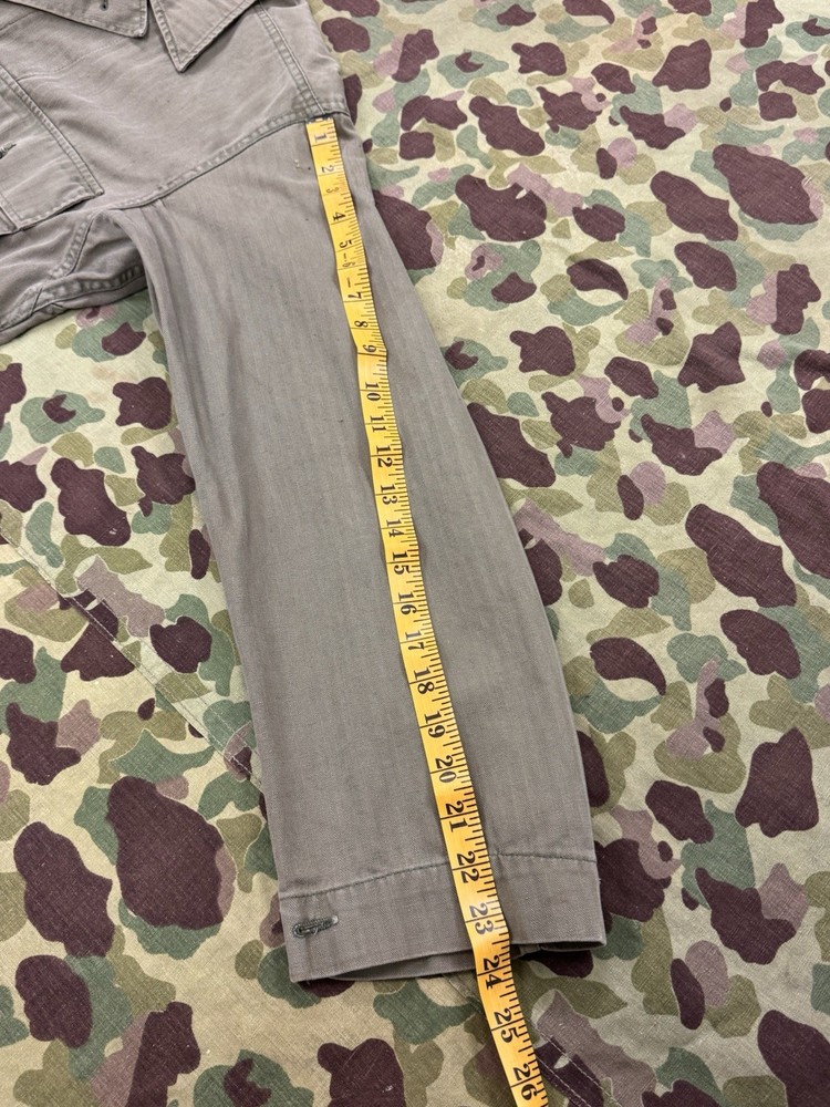 WWII U.S. HBT 13 Star Button Jacket Size 40