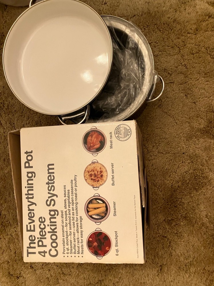 The Everything Pot Four (4) Piece Cooking System