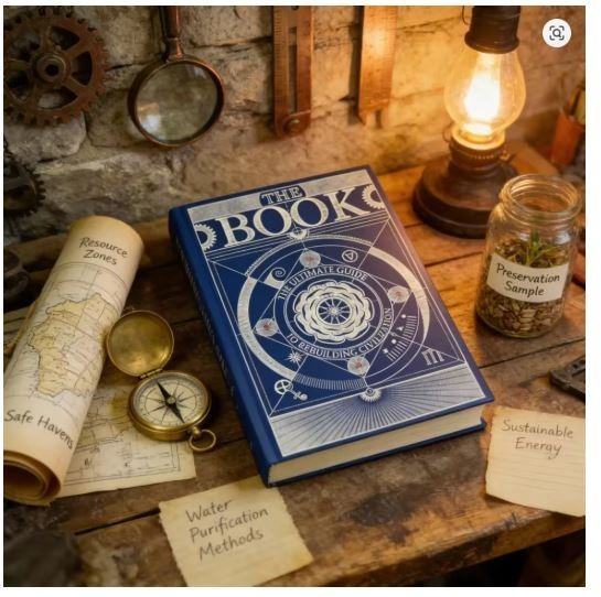 The Book The Ultimate Guide to Rebuilding a Civilization - Inspirational Science