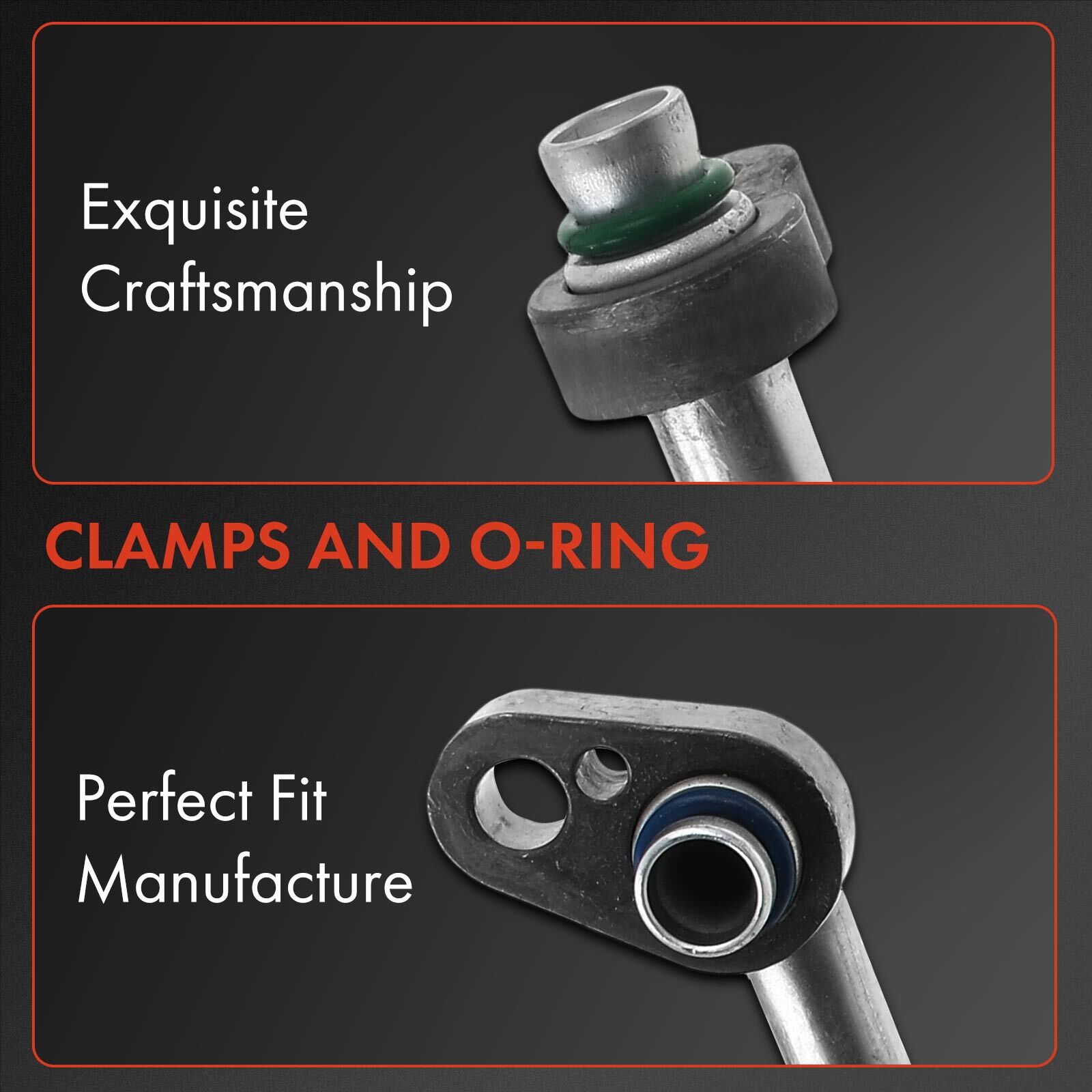 New A/C Refrigerant Discharge Hose for Hyundai Elantra 2011 2012 2013 L4 1.8L