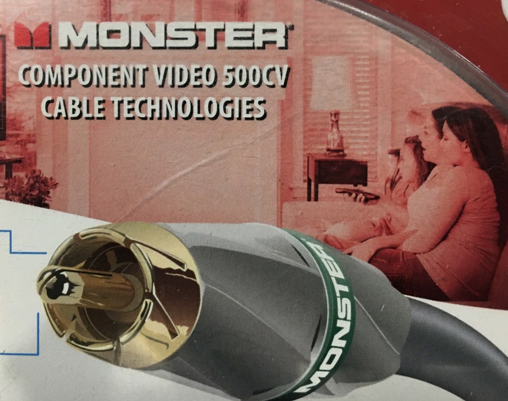 Monster Cable 500CV Component Video 2m (6.56 ft.) High Performance Cable