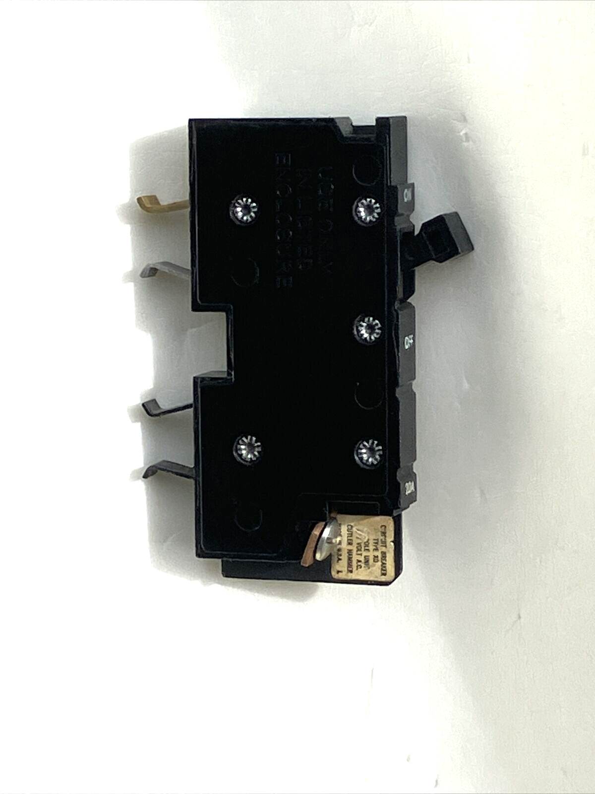 XO120 20 Amp Single Pole 20A 120V Circuit Breaker Square D / Cutler Hammer USED