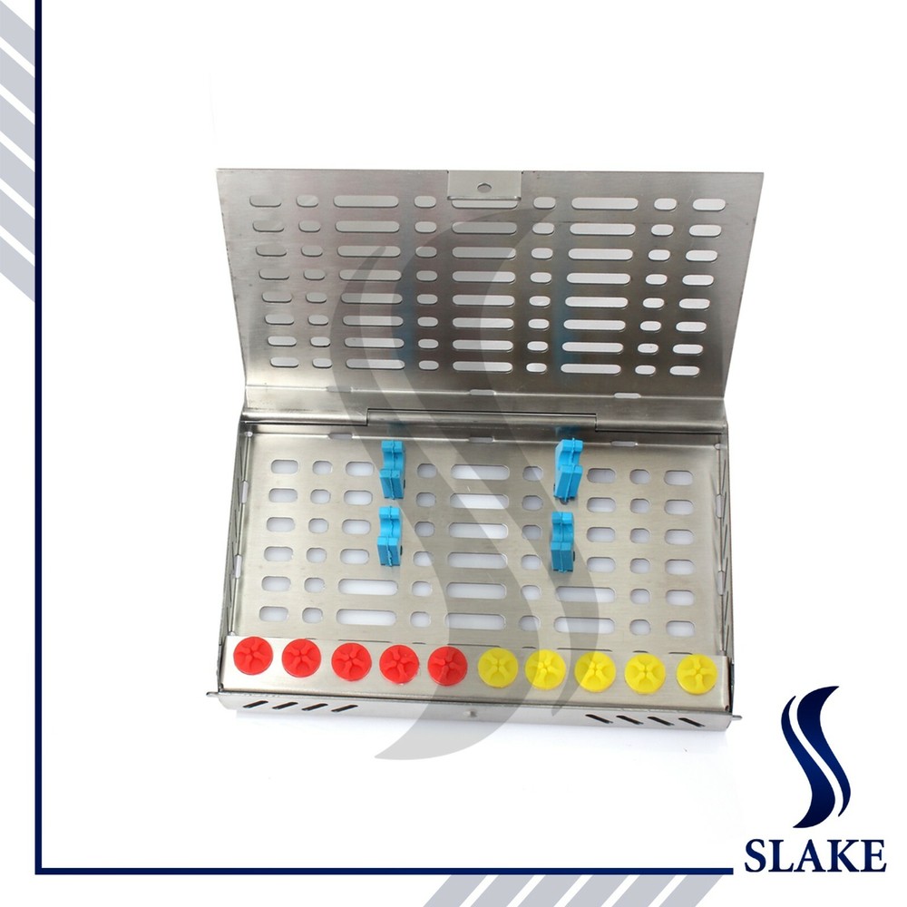 Dental Organizer Sterilization Cassette Instruments Bur Holder Implants