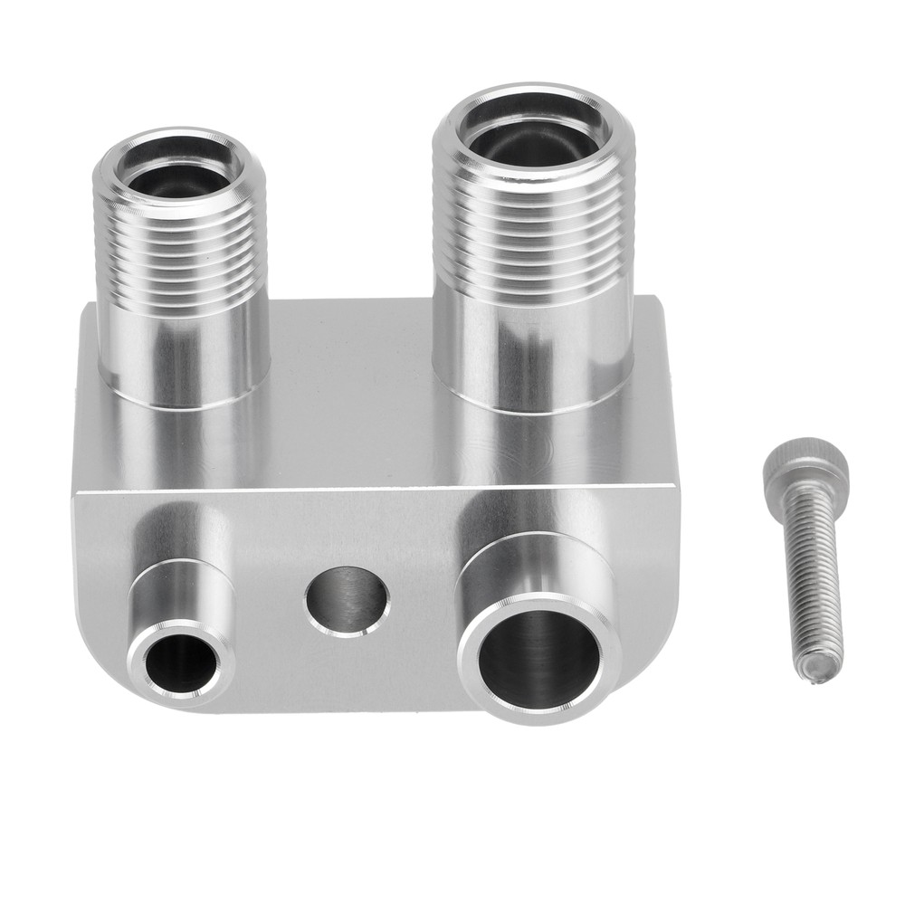 Swap Conversion A/C Line Compressor Adapter Fitting For GM Gen V L86 L83 Engine