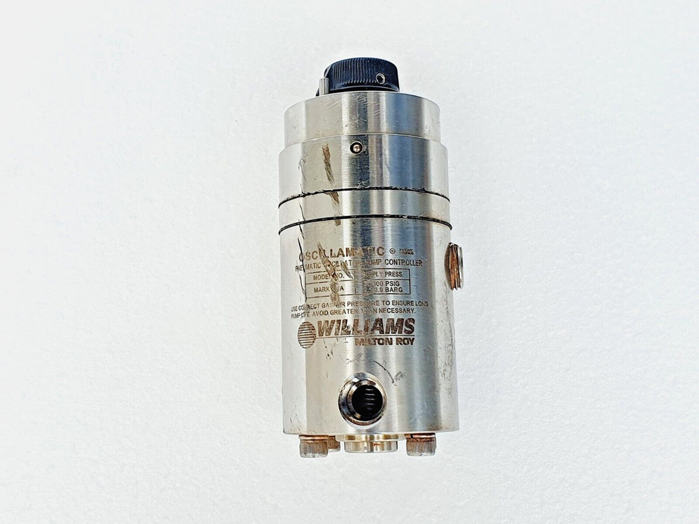 MILTON ROY WILLIAMS MARK XIIA OSCILLAMATIC Pneumatic Oscillator Pump Controller