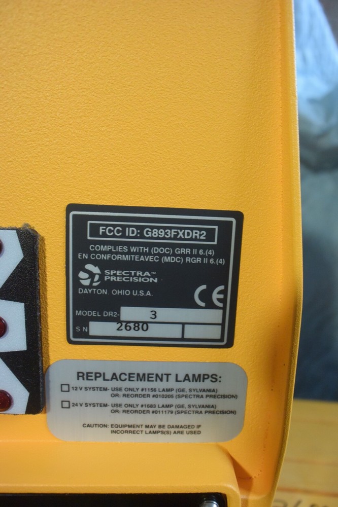 Spectra Precision Grade Display Receivers Model DRS2-3 & RT2S-3 NEVER USED!!!!!