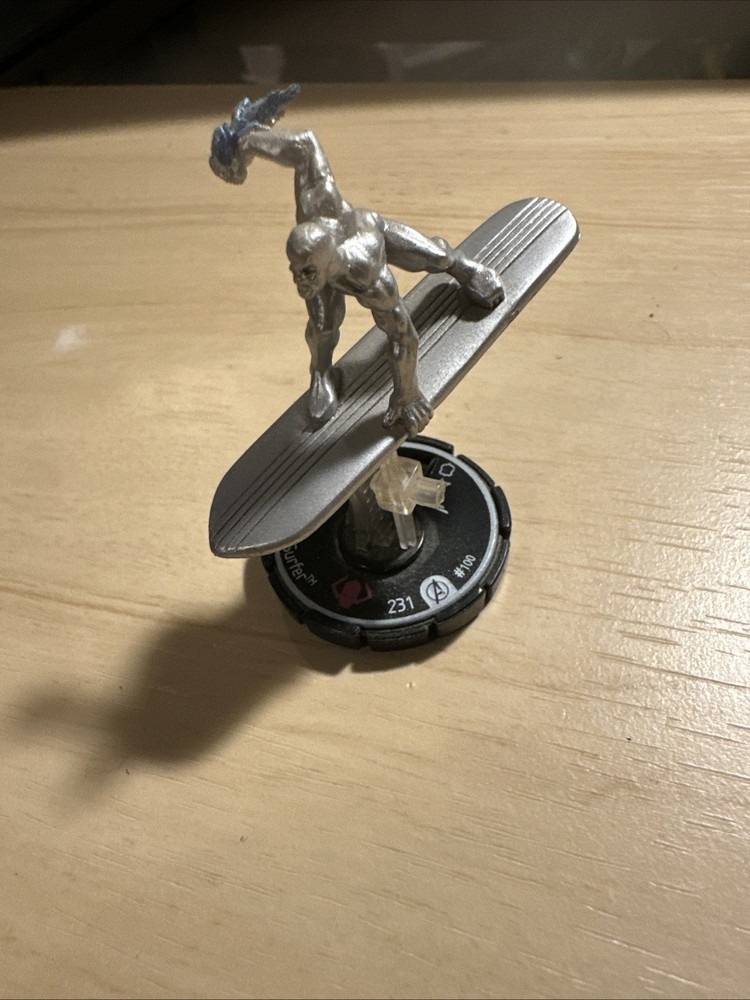 silver surfer figurine