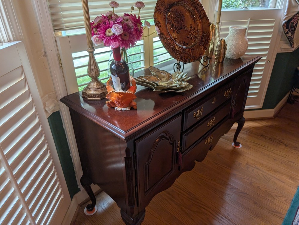 Antique Buffet Table