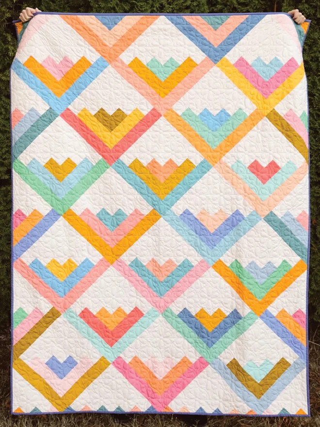 The Bonnie Quilt Pattern by Kitchen Table Quilting