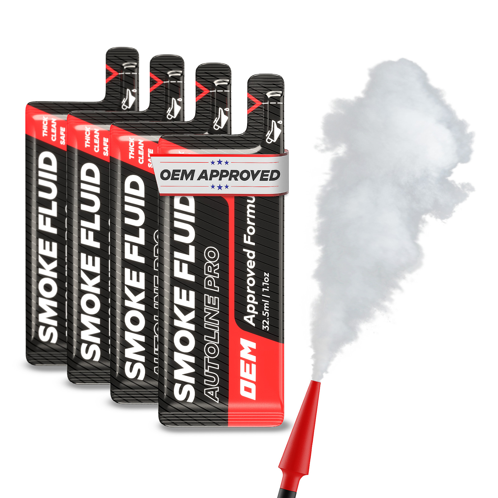 Automotive Smoke Machine 4.4oz Fluid Solution - Starter Size | Thick Smoke