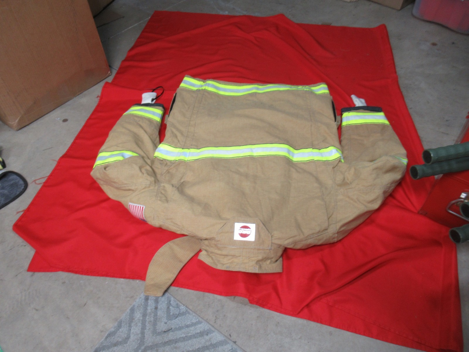 MFG 2015 GLOBE GXTREME DRD 48 +2 x 35 Firefighter JACKET COAT Turnout Bunker