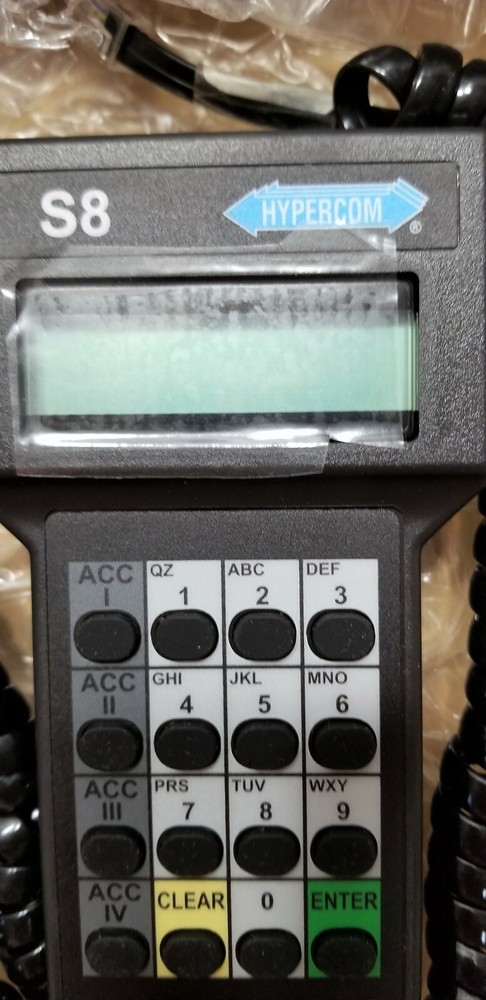 New in Box Hypercom S8 Pin Pad