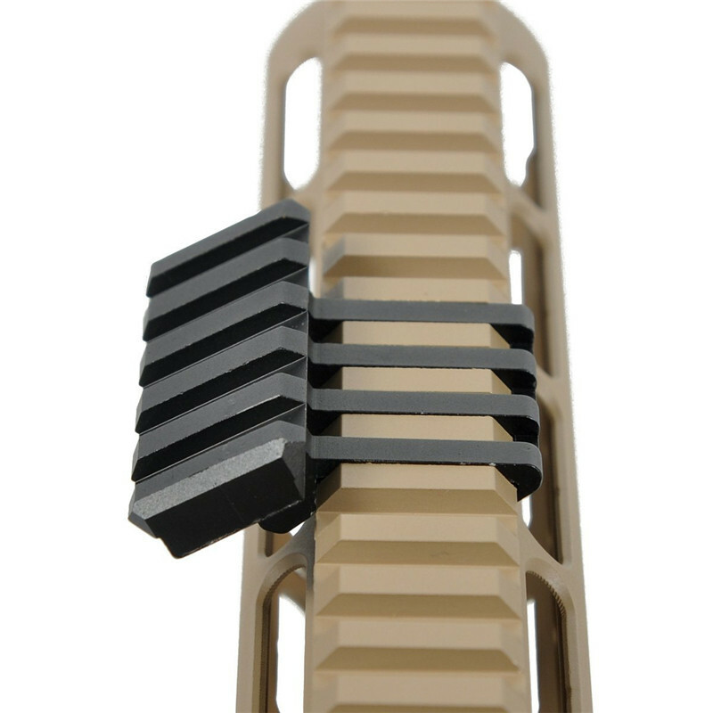 2/4Pcs Low Profile Tactical 45 Degree Offset Angle Mount Picatinny Weaver Rail