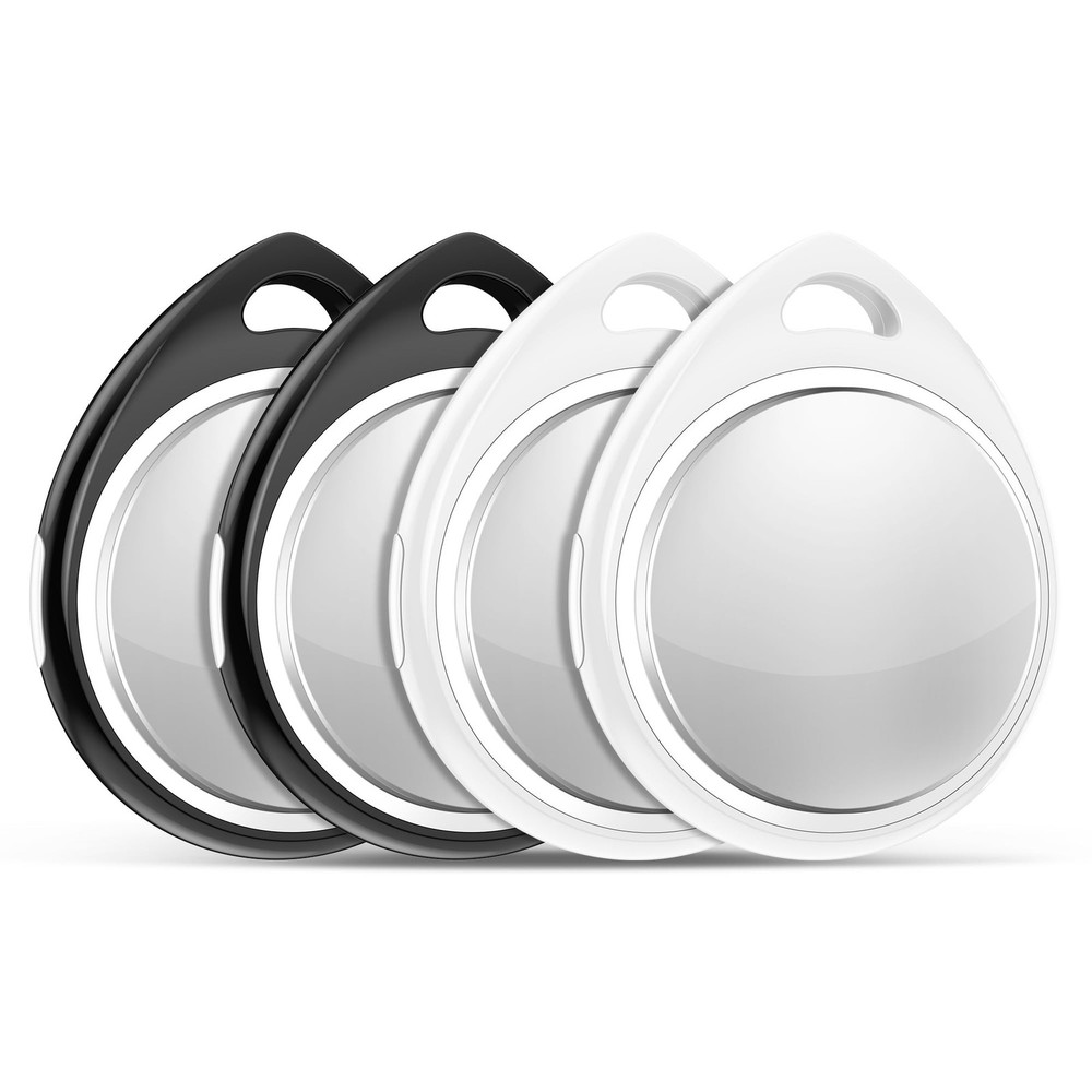 4 Pack Tracker Tags [Apple MFi Certified] Bluetooth Air Tracker Pair with App...