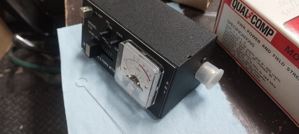 Qual-Comp Model 110 Power Meter Standing Wave Bridge device