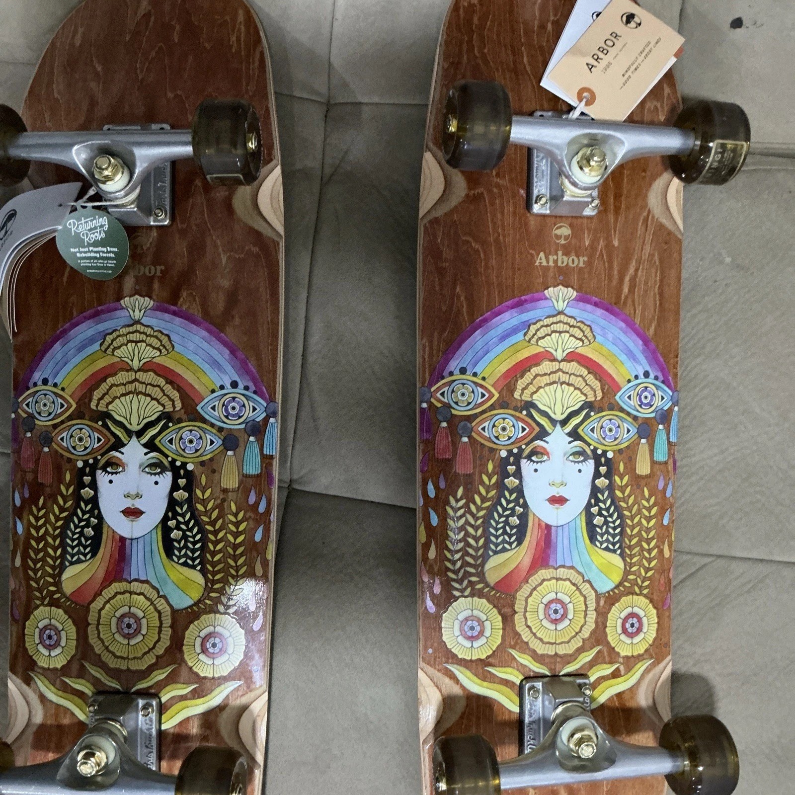 Arbor Cucharon Solstice 2021 B4BC Longboard Complete Sold Out