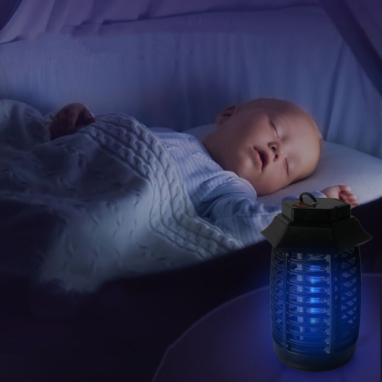 Electric Mosquito Insect Killer Zapper LED Light Fly Bug Trap Pest Control Lamp