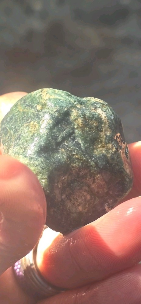 Nephrite Jade Stone Green Rock Stone