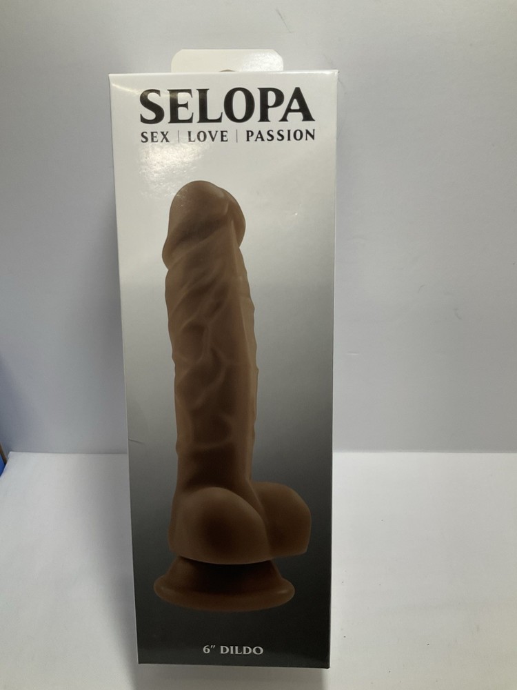 Selopa 6” Dildo Dark
