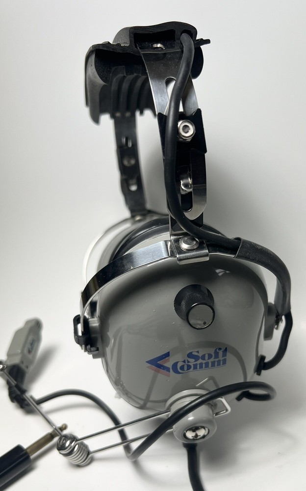 Concept Industrial Model C-40S Soft Comm Aviation Pilot Headset