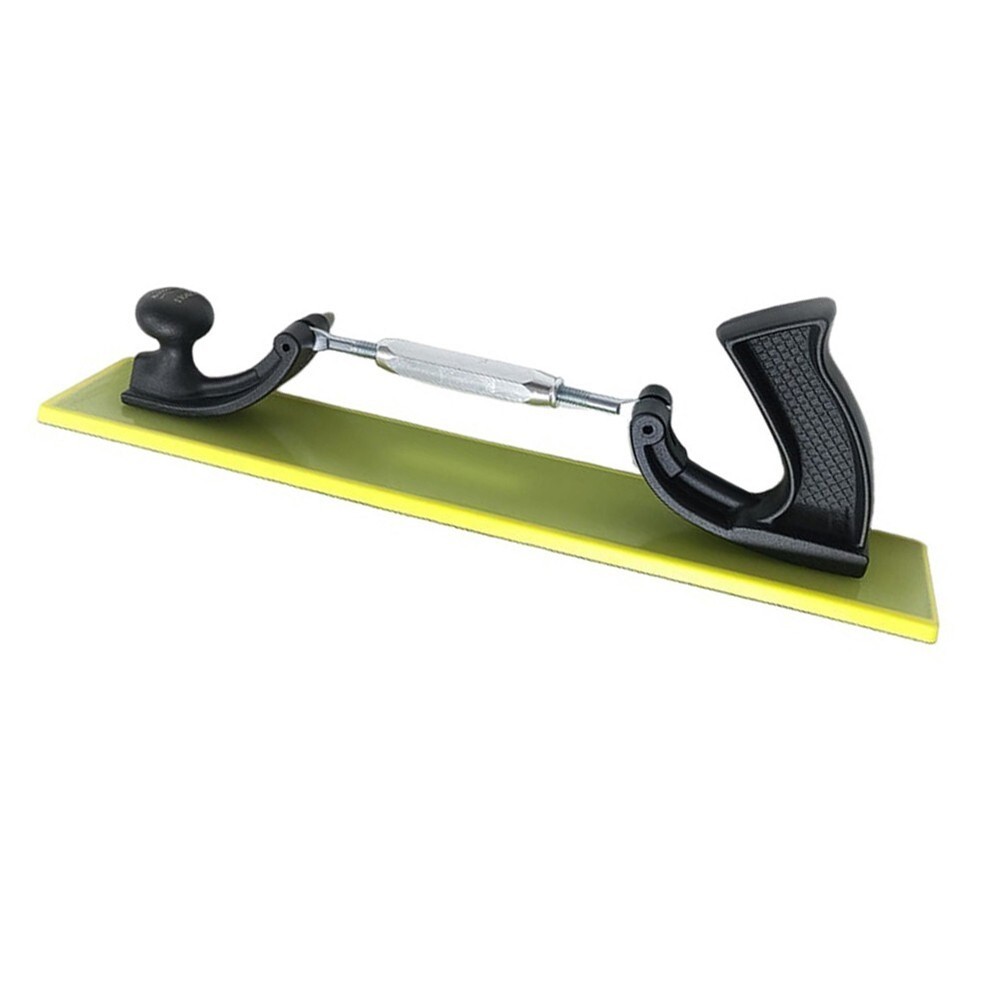 Holder Sanding Disc 70 X 420mm ABS-Polishing Rectangular Yellow + Black