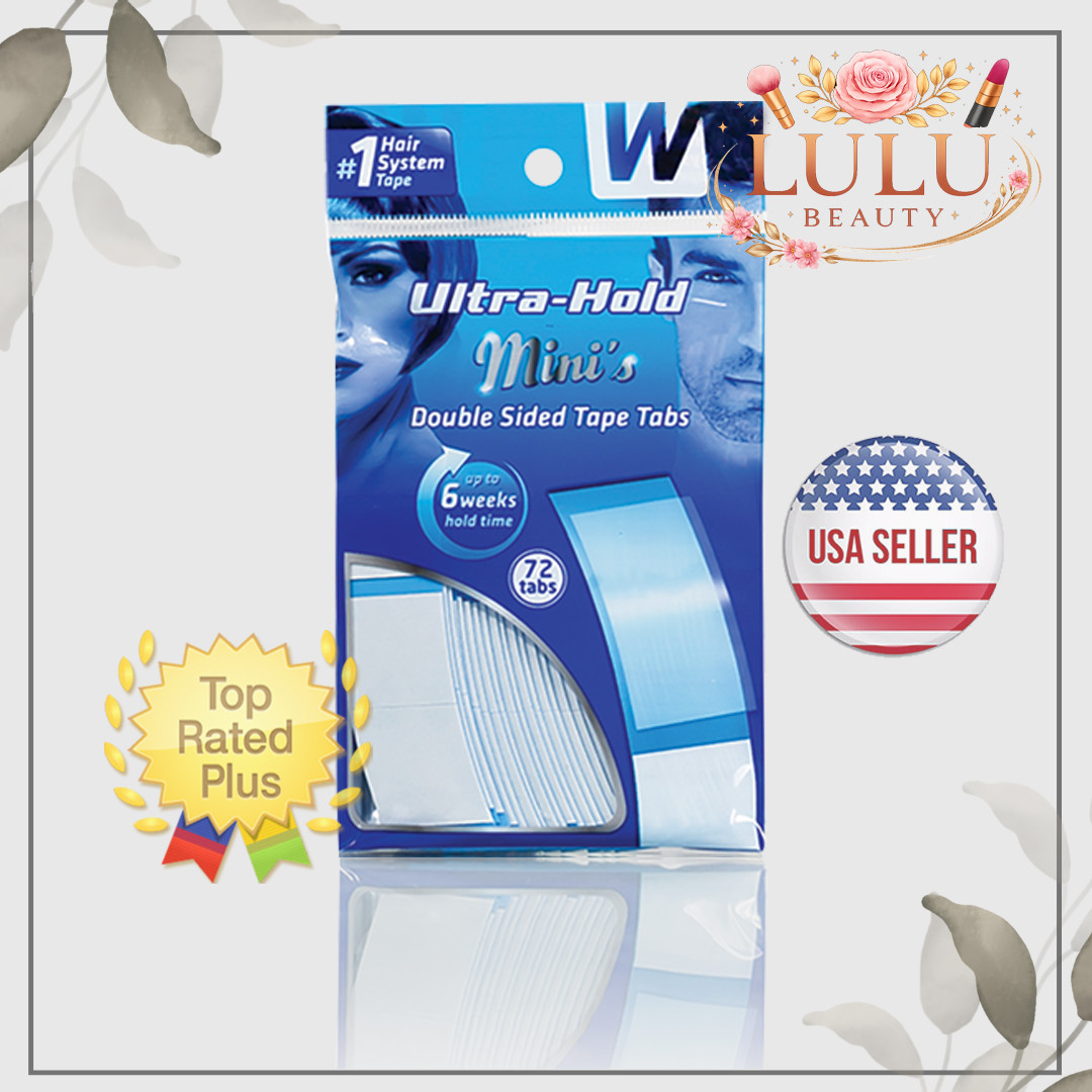 Walker Ultra Hold Tape Mini's Double Sided Tape 72 Tabs Wig, Toupee, Hairpiece