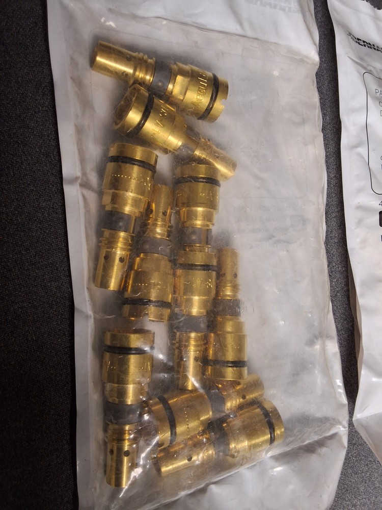 10 Pack - Bernard AccuLock S Welding Torch Gas Diffuser Threaded Nozzle - DS-A1