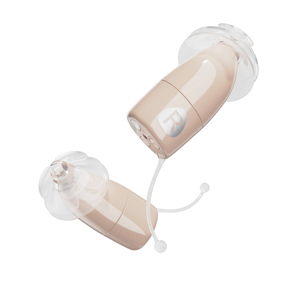 Ceretone Core One Pro Hearing Aids with Charging Case Beige