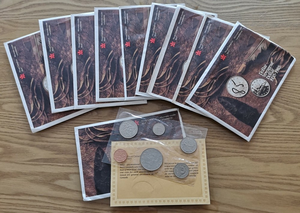 ***  1985  CANADA  PROOF  LIKE  ROYAL  MINT  SET  ***