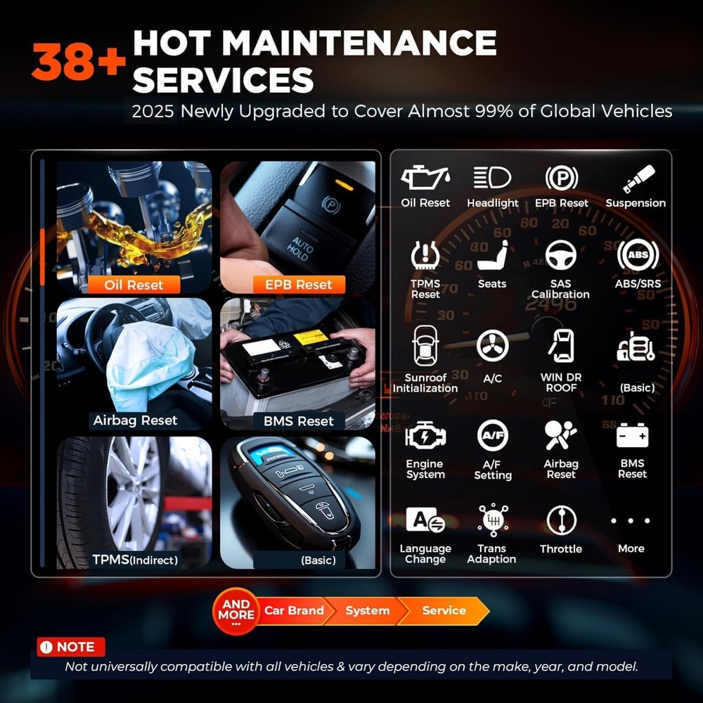 OTOFIX D1 Lite OBD2 Scanner Wireless Diagnostic Tool Full System Active Test