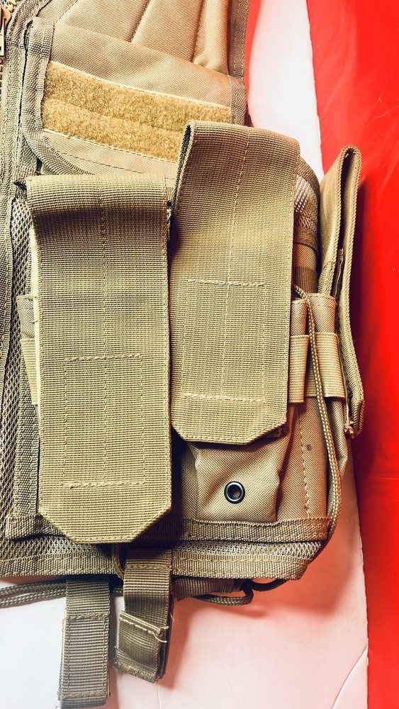 Tactical Vest Infinity Chest Rig Air Soft No Holster Left Hand