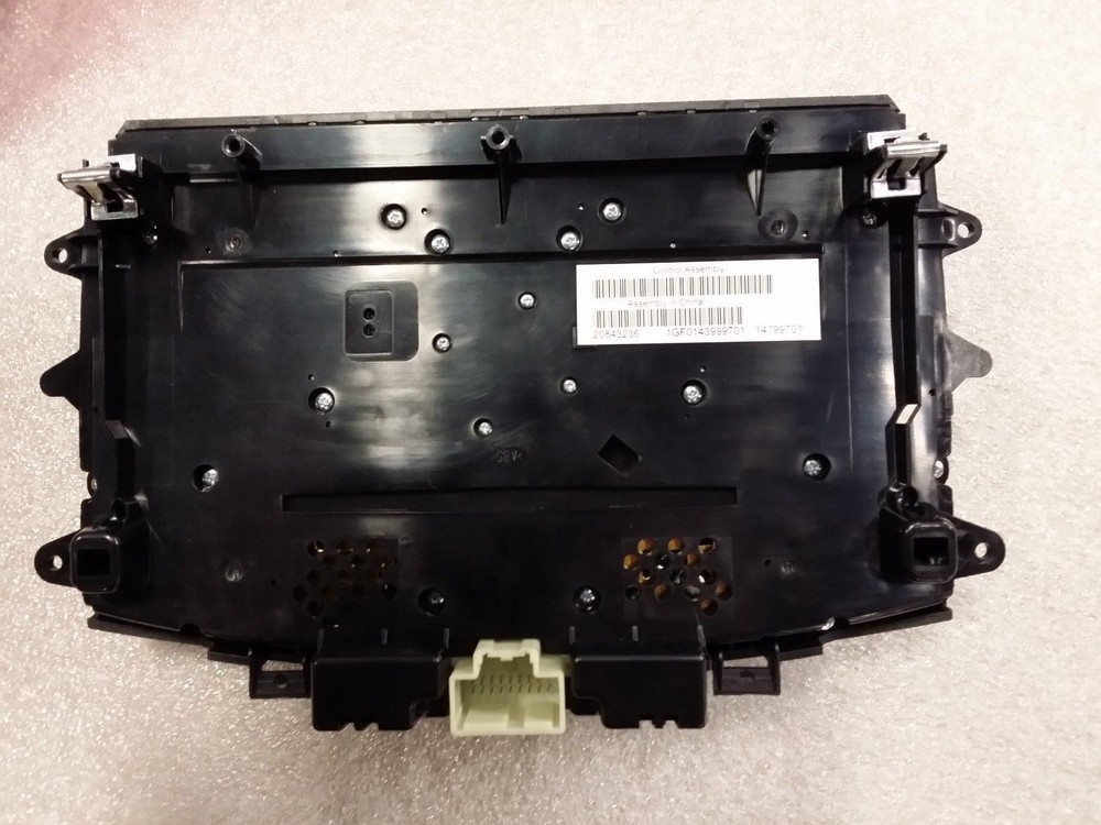 20843236 / Control Panel Assembly