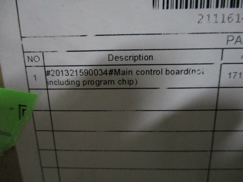 NORTEK US-KC30/Y-FB 17120300000467 MINI SPLIT AC CONTROL BOARD W/ PROGRAM CHIP
